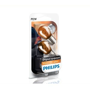 Pære PY21W [12 V] (2 stk.), PHILIPS, 12 V