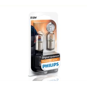 Pære R10W [12 V] (2 stk.), PHILIPS, 12 V