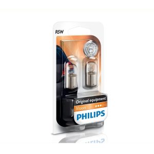 Pære R5W BA15s [12 V] (2 stk.), PHILIPS, 12 V