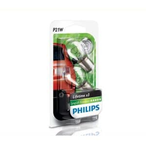 Pære, kørelys~Pære, baklygte~Pære, bremselygte~Pære, baglygte~Pære, bremse-/baglygte~Pære, ekstra bremselygte~Pære, blinklys~Pære, kabinelys~Pære~Pære, tåge-/baglygte~Pære, nummerpladelys~Pære, parkerings-/positionslys~Pære, tågebaglygte, PHILIPS, 12 V